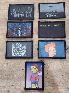 Lot Of 2x3 Velco Patches For Goruck RFF Etc.